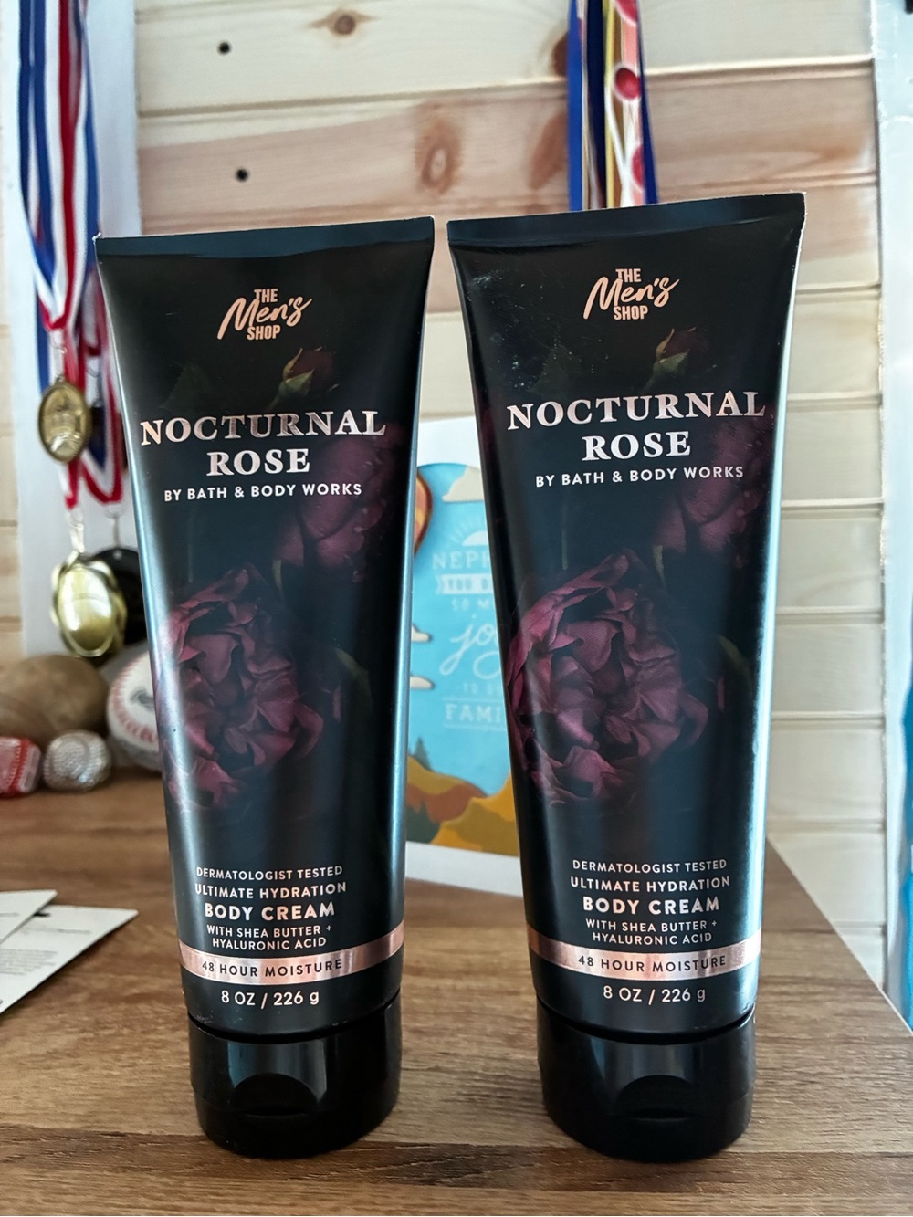 Bath & Body Works Nocturnal Rose Body Cream - Black & Dark Rose